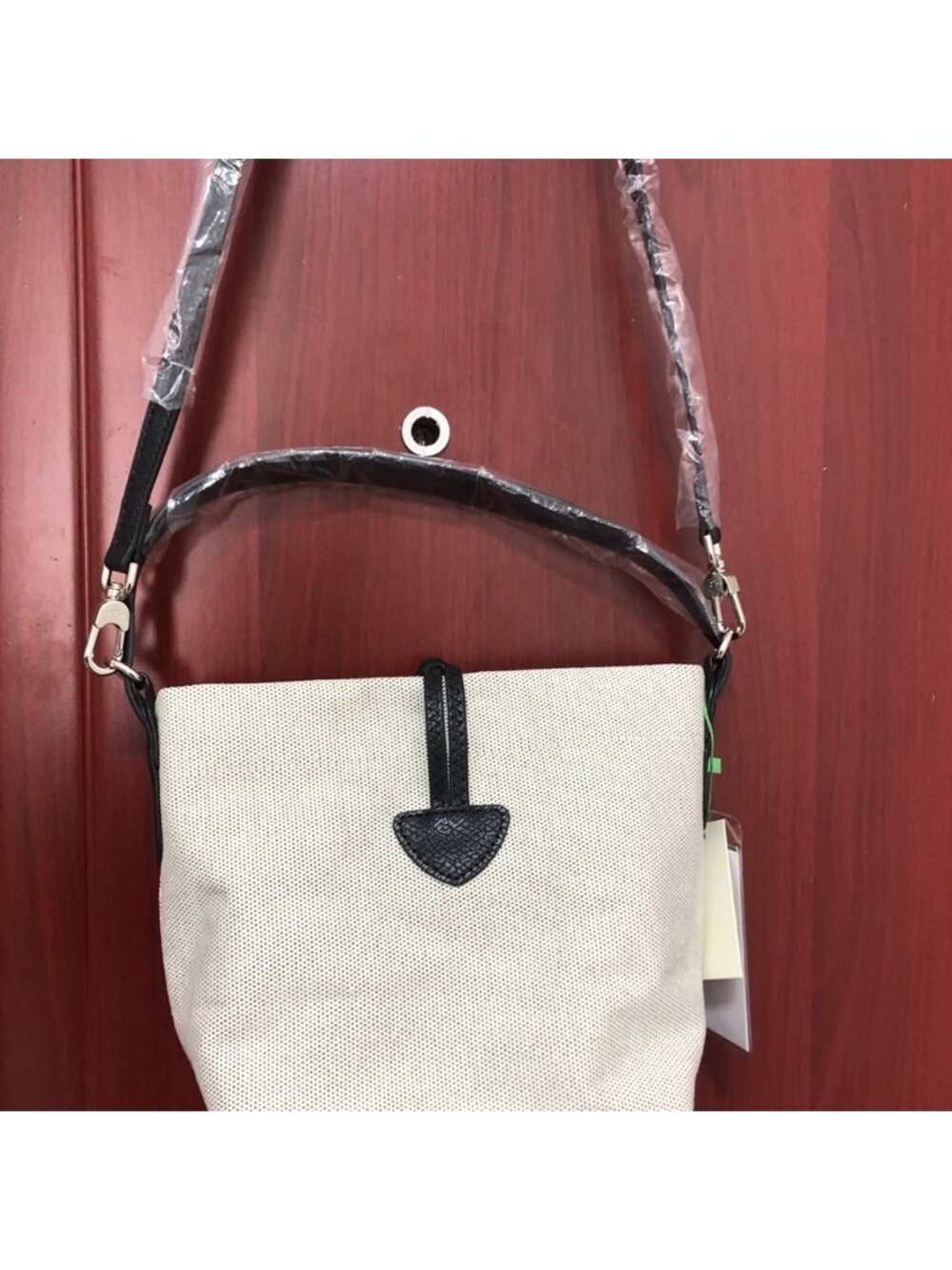 Longchamp Essential Toile Bucket Bag - Picture 3 of 6